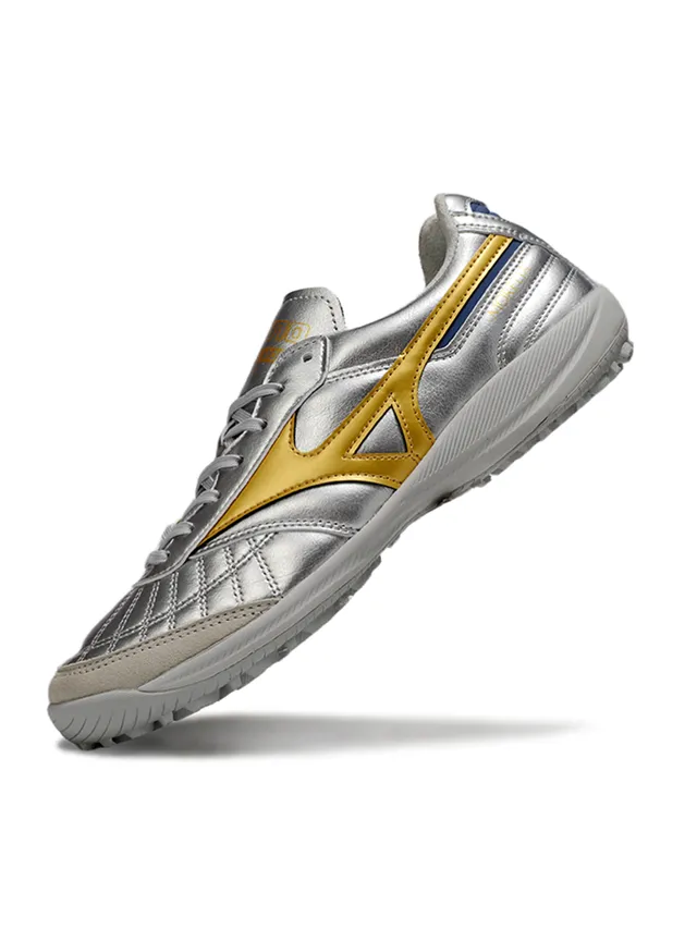 Mizuno Morelia White Black Red इंडोर फुटबॉल जूते 10