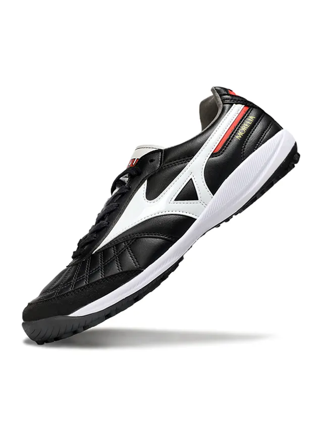 Mizuno Morelia White Black Red इंडोर फुटबॉल जूते 17