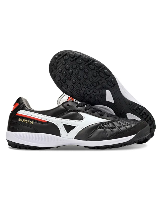Mizuno Morelia White Black Red इंडोर फुटबॉल जूते 22