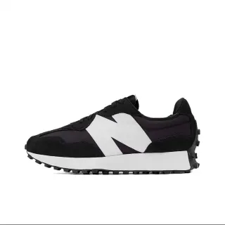 New Balance 327 黑色紫色白色生活方式运动鞋