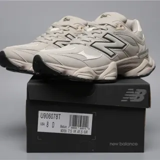 New Balance 9060 Beige et Noir Sneakers Chunky