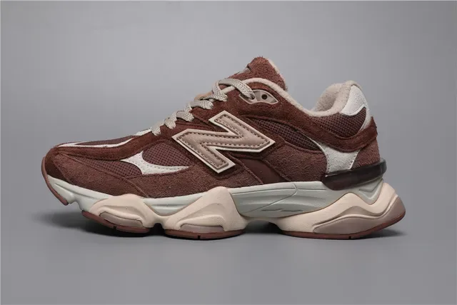 New Balance 9060 بني بيج حذاء رياضي أسلوب حياة 9