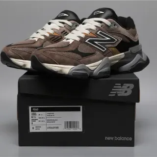 New Balance 9060 বাদামি/কালো লাইফস্টাইল স্নিকার