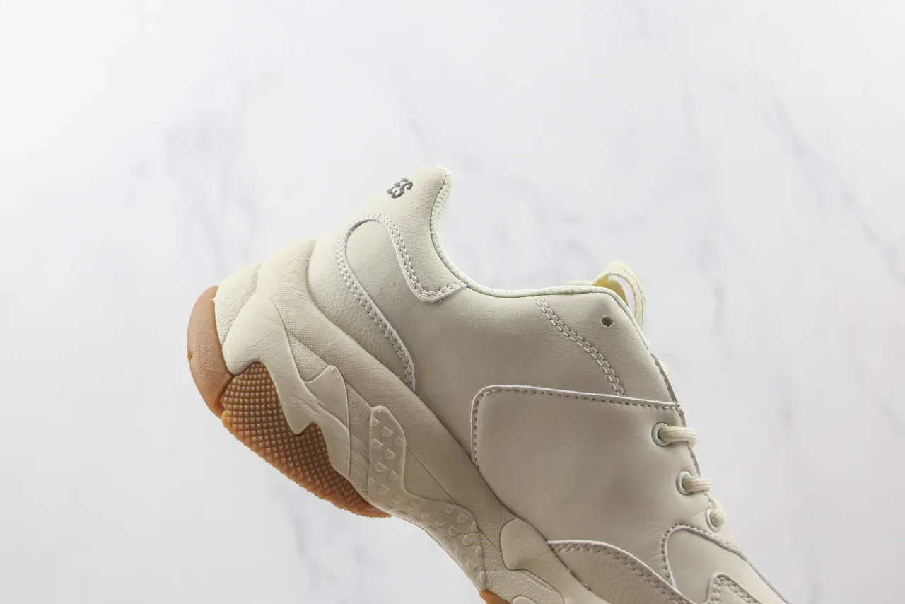 New Era Chaussures Chunky Beige Semelle Noire Oversized NY Logo 5