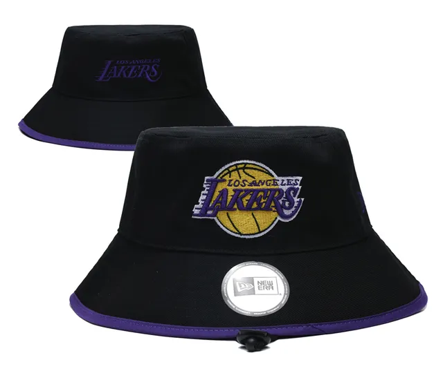 New Era Chicago Bulls কালো লাল এমব্রয়ডারি টিম লোগো কনট্রাস্টিং ট্রিম বকেট হ্যাট 21