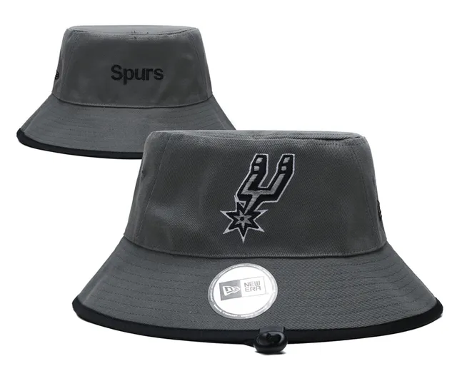 New Era Chicago Bulls কালো লাল এমব্রয়ডারি টিম লোগো কনট্রাস্টিং ট্রিম বকেট হ্যাট 23