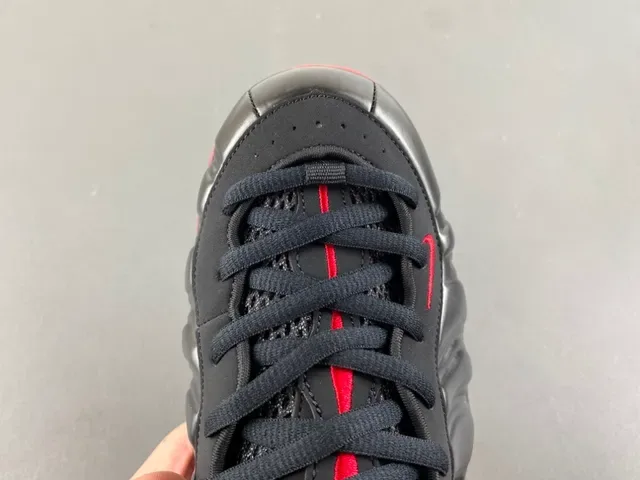 Nike Air Foamposite One Black Red Basketball Shoes 5