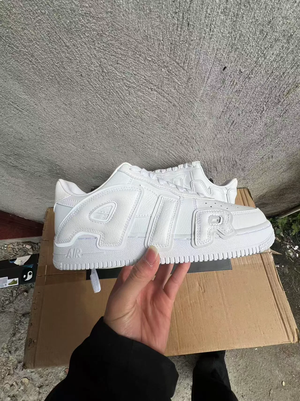 Nike Air Force 1 All-White Lifestyle Sneakers 7