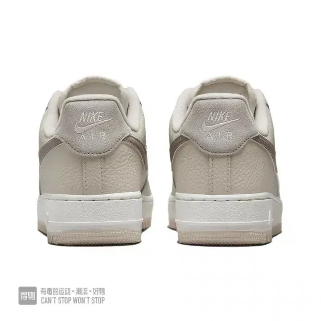 Nike Air Force 1 米色 色系皮革 生活方式运动鞋 4