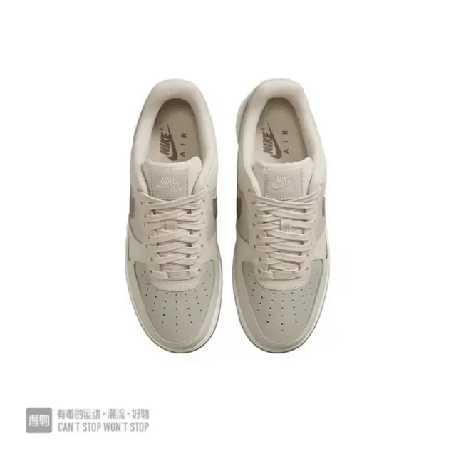 Nike Air Force 1 米色 色系皮革 生活方式运动鞋 5
