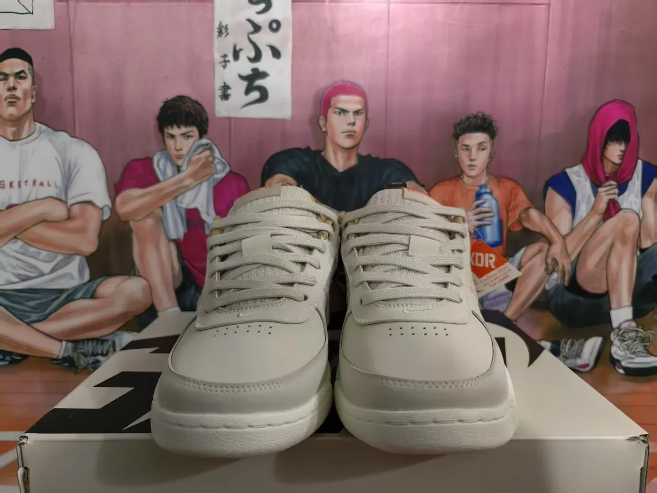 Nike Air Force 1 Gray Beige Mesh-and-Leather Upper Lifestyle Sneakers 3