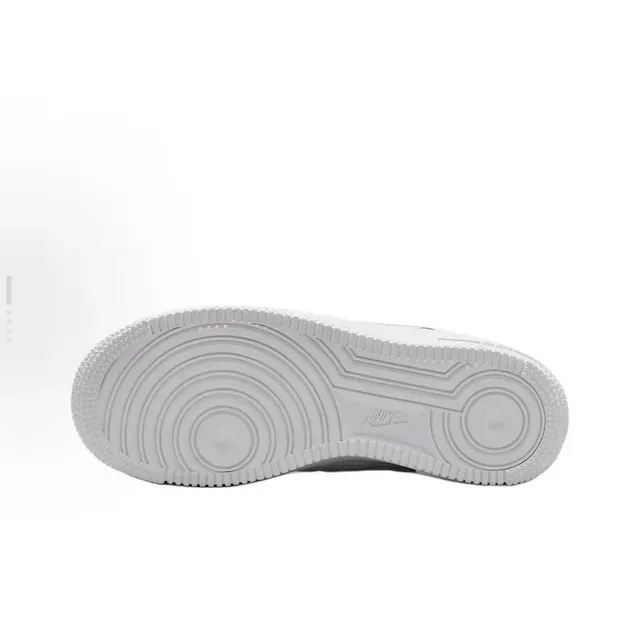 Nike Air Force 1 أبيض أزرق منخفض الارتفاع جلد ناعم علوي نمط حياة حذاء 2