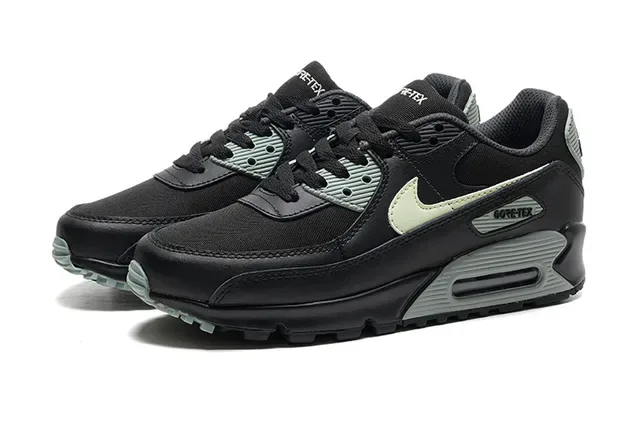 Nike Air Max 90 GORE-TEX Noir Vert Pâle Chaussures Lifestyle 5