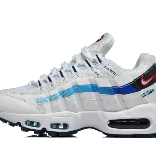 Nike Air Max 95 Detroit Lions Sneakers Lifestyle Blancs Bleus Marines