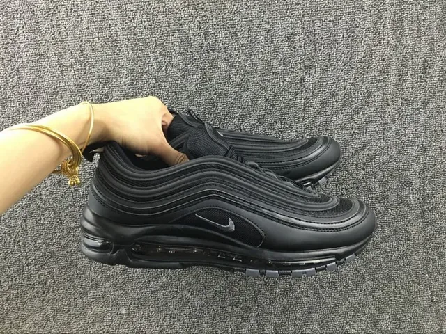 Nike Air Max 97 Black Monochrome Lifestyle Sneakers 11