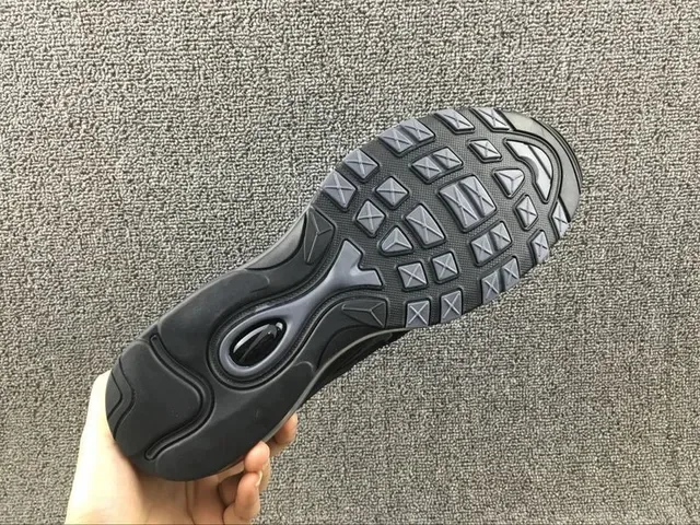 Nike Air Max 97 Black Monochrome Lifestyle Sneakers 13