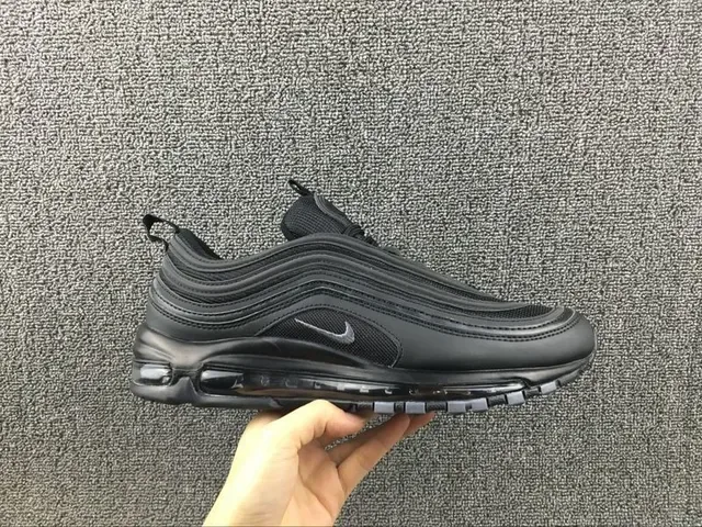 Nike Air Max 97 Black Monochrome Lifestyle Sneakers 15