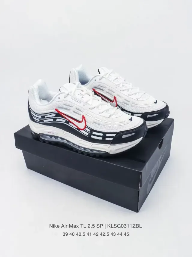 Nike Air Max TL 2.5 SP Blanc Noir Rouge Chaussures Lifestyle 2