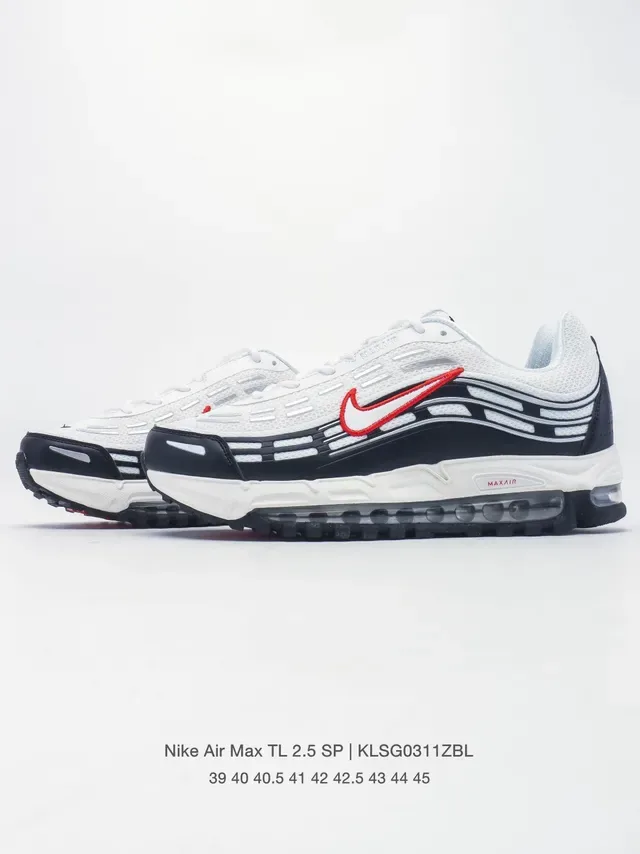 Nike Air Max TL 2.5 SP Blanc Noir Rouge Chaussures Lifestyle 8