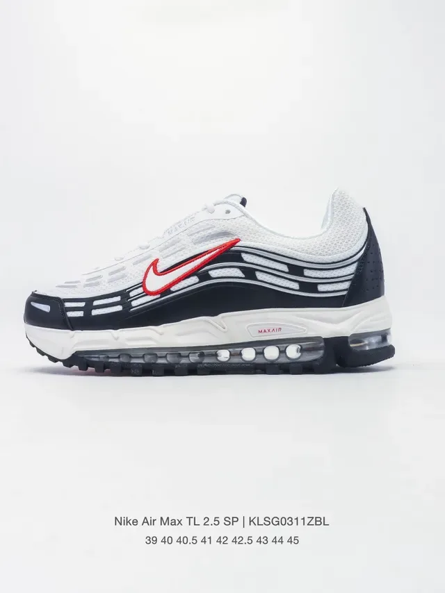 Nike Air Max TL 2.5 SP Blanc Noir Rouge Chaussures Lifestyle 9
