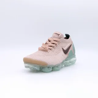 Tênis lifestyle Nike Air VaporMax rosa empoeirado e verde translúcido