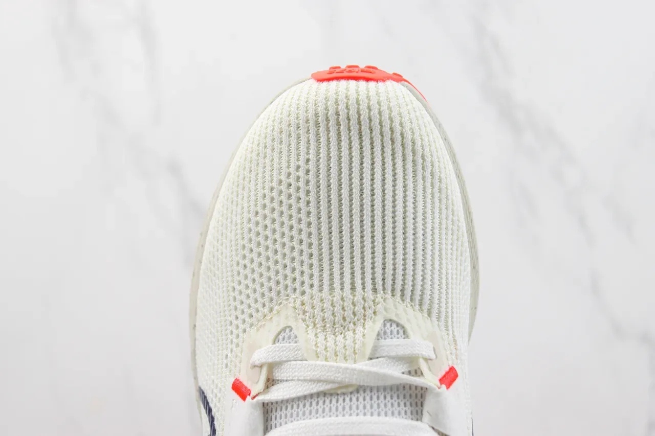 Nike Air Zoom Pegasus 40 Off-White Navy Orange Running Shoes 6