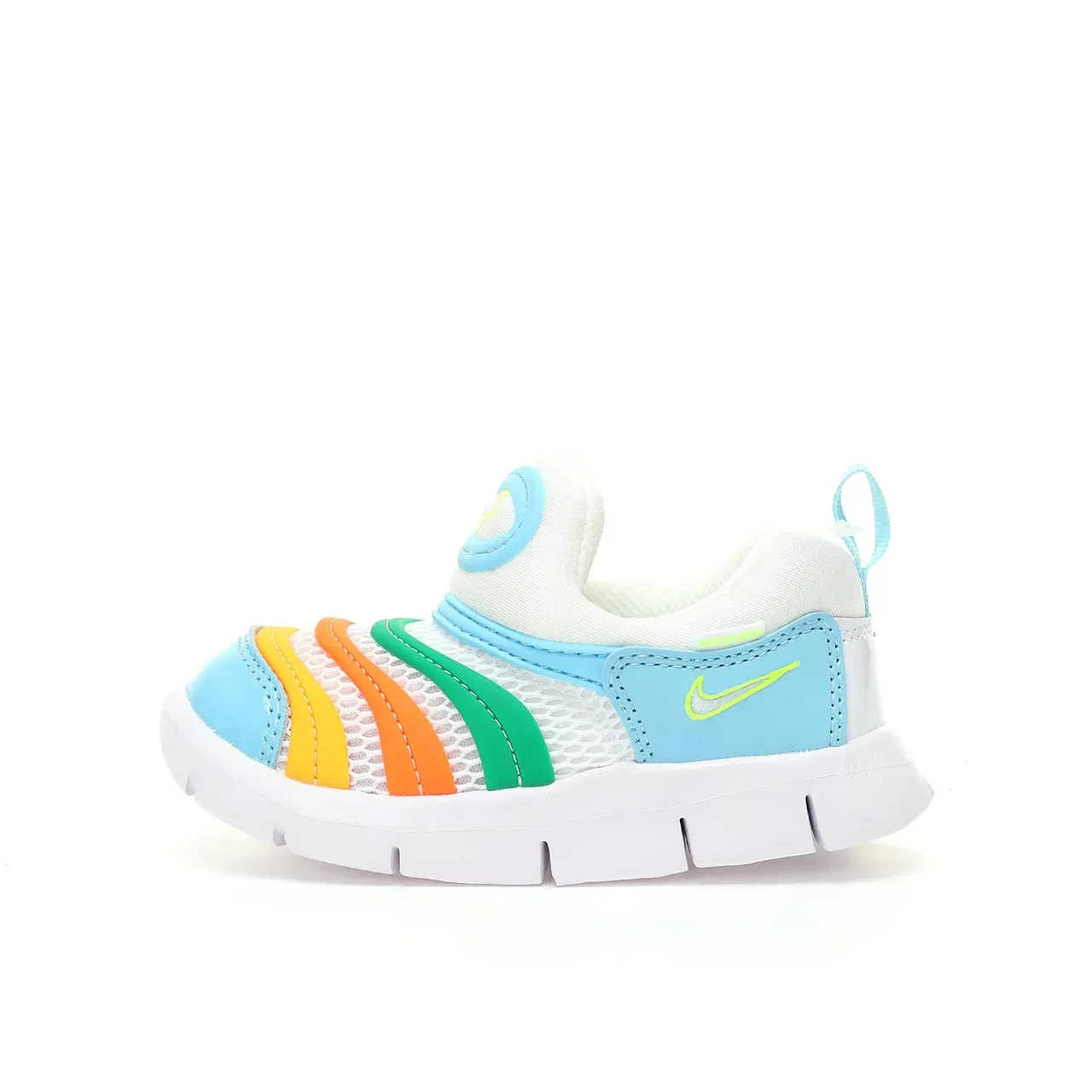 Nike Blue White Slip-On Segmented Sole Sneakers 11