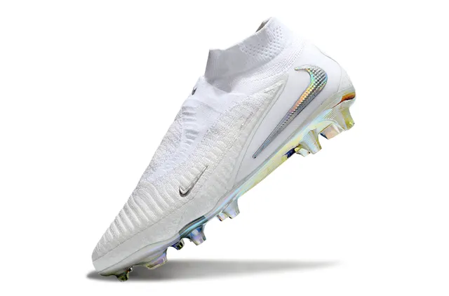 Nike Cyclone 360 White Iridescent Firm-Ground Soccer Shoes 3