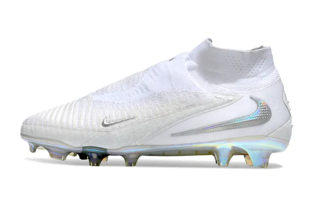 Nike Cyclone 360 White Iridescent Firm-Ground Soccer Shoes 5