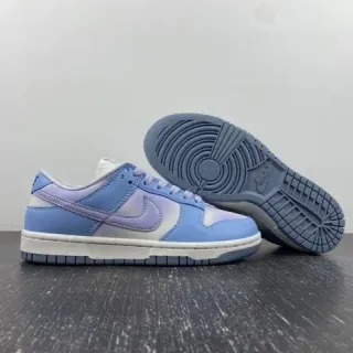 Nike Dunk Low تدرج أزرق بنفسجي أحذية رياضية للأسلوب الحياتي