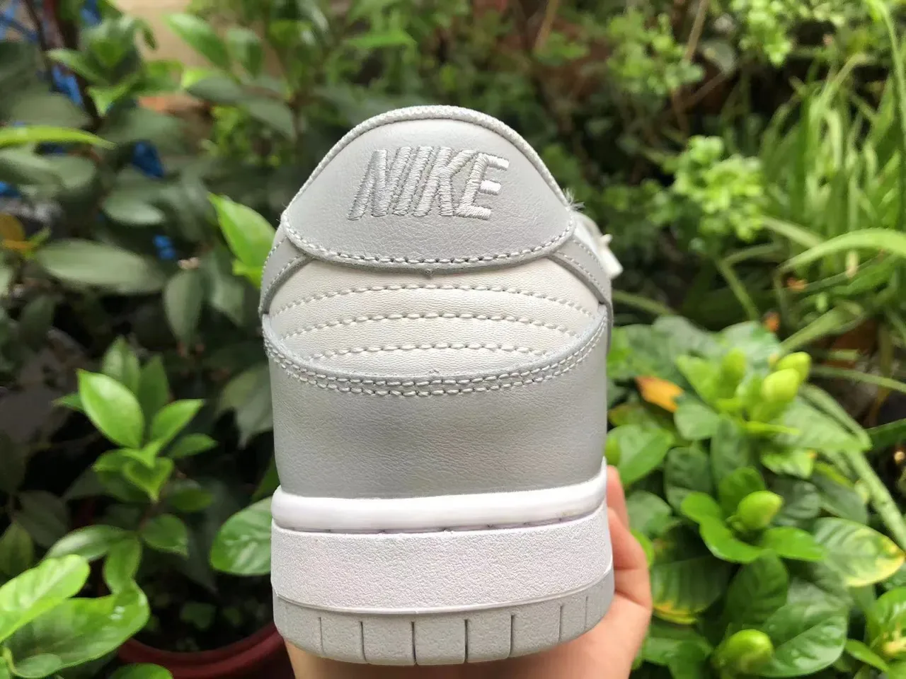 Nike Dunk Low Light Gray Lifestyle Sneakers 5