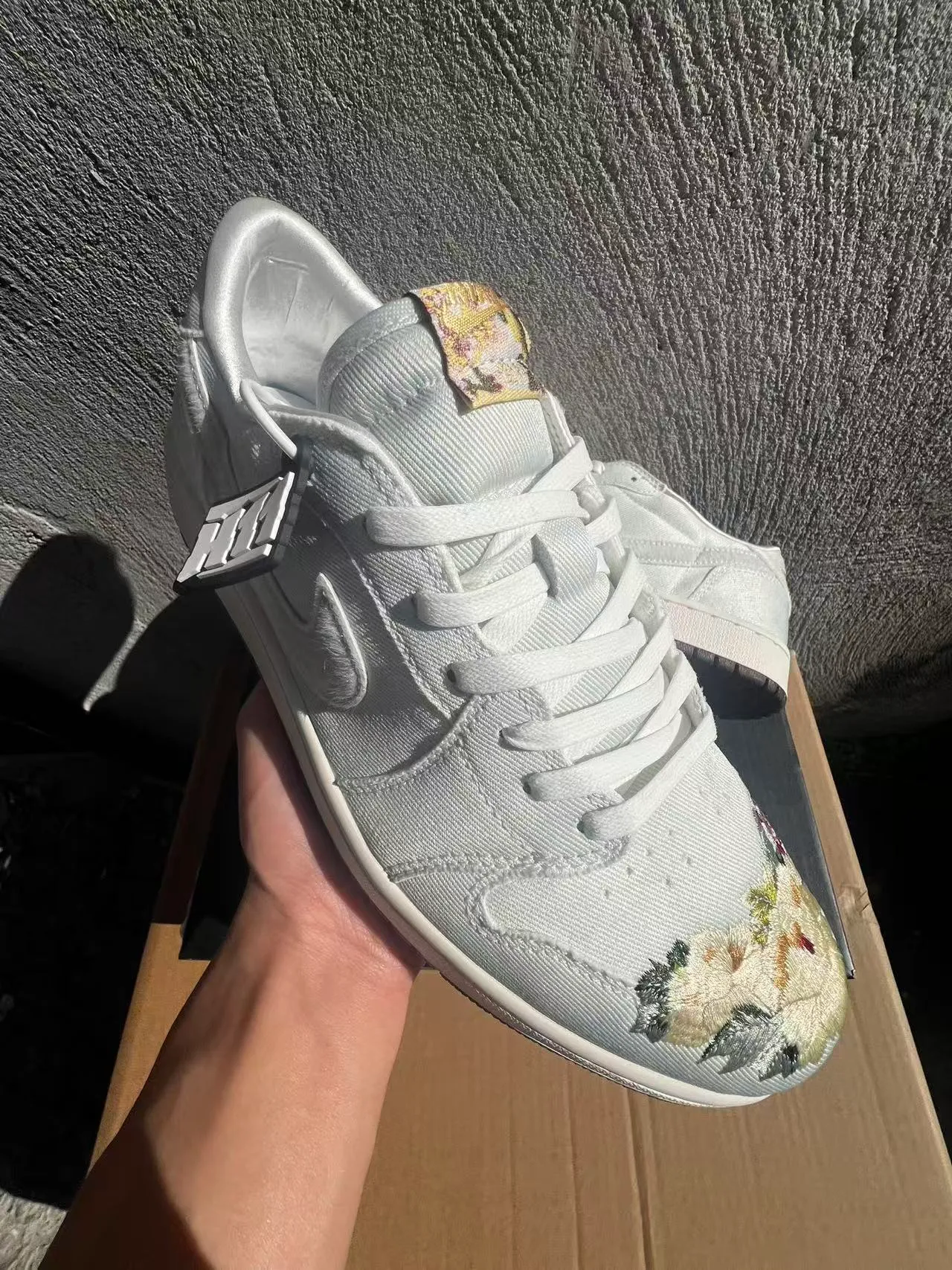 Nike Dunk Low White Black Lifestyle Sneakers 2