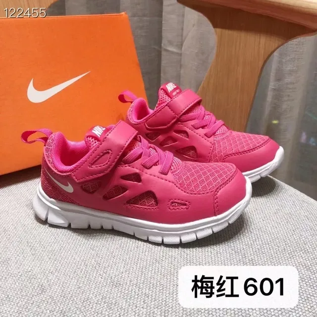 Tênis Nike Free Run Youth Verde Lima e Preto 6