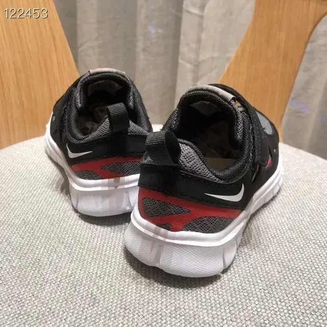 Tênis Nike Free Run Youth Verde Lima e Preto 9