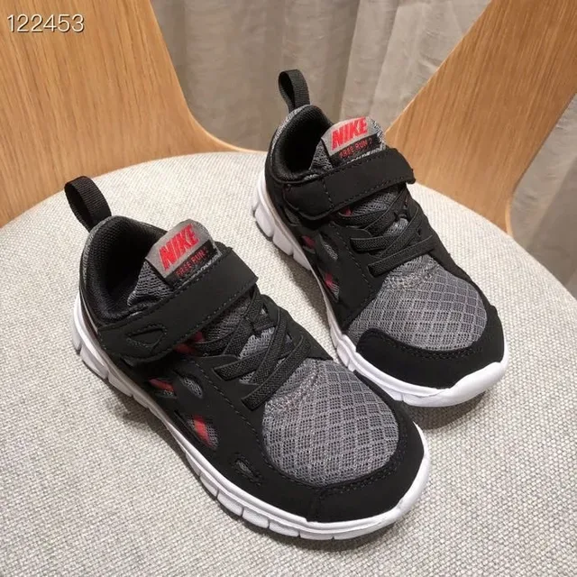 Tênis Nike Free Run Youth Verde Lima e Preto 15