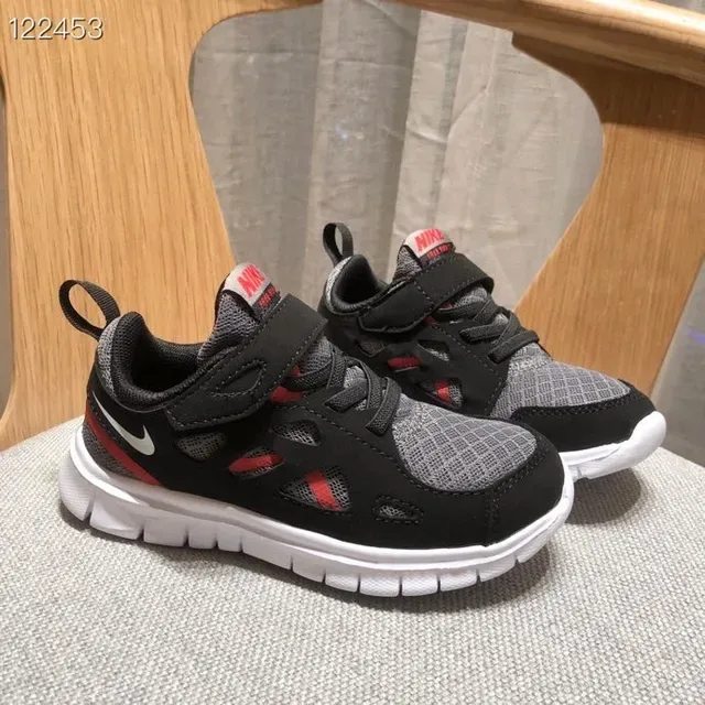 Tênis Nike Free Run Youth Verde Lima e Preto 16