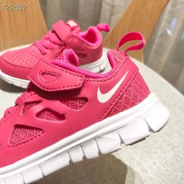 Tênis Nike Free Run Youth Verde Lima e Preto 20