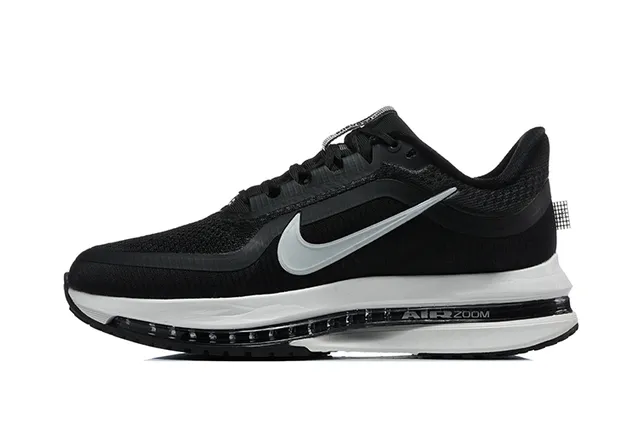 Nike Gray Orange Lightweight Knit Upper Visible Air Zoom Unit Running Shoes 12