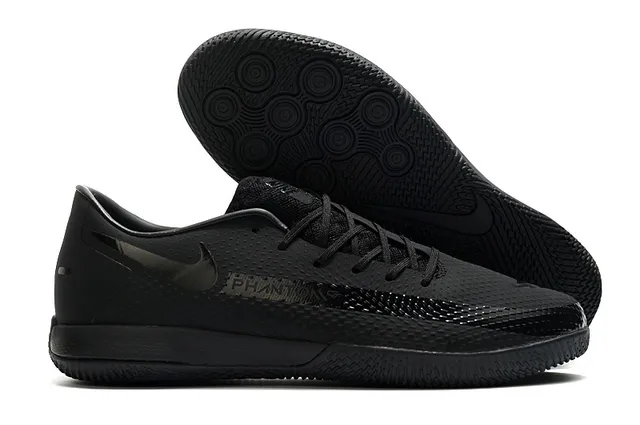 Nike Green Blue Low-Top Synthetic Mesh Upper Indoor Soccer Shoes 7