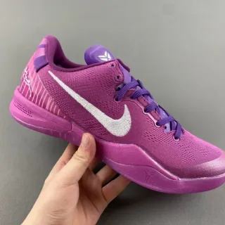 Nike Kobe 8 System 洋红色紫色 篮球鞋