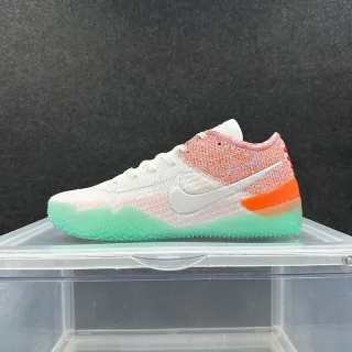 Nike Kobe AD सफेद नारंगी ग्रेडिएंट Flyknit बास्केटबॉल जूते