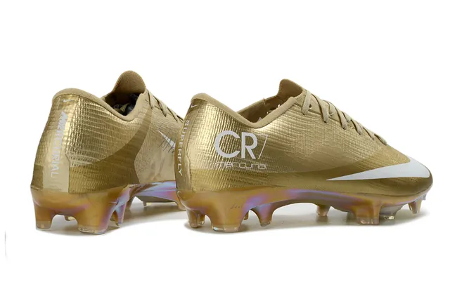 Nike Mercurial Vapor CR7 dorées iridescentes Firm-Ground chaussures de football 2