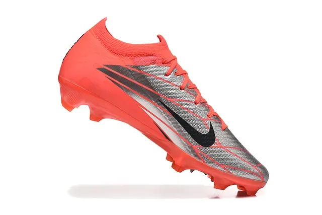Nike Mercurial Vapor Orange Black Firm-Ground Soccer Shoes 3