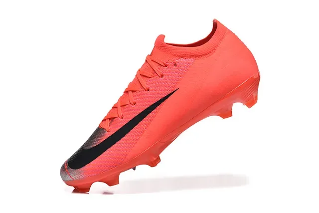 Nike Mercurial Vapor Orange Black Firm-Ground Soccer Shoes 4