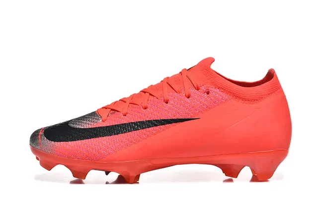 Nike Mercurial Vapor Orange Black Firm-Ground Soccer Shoes 10