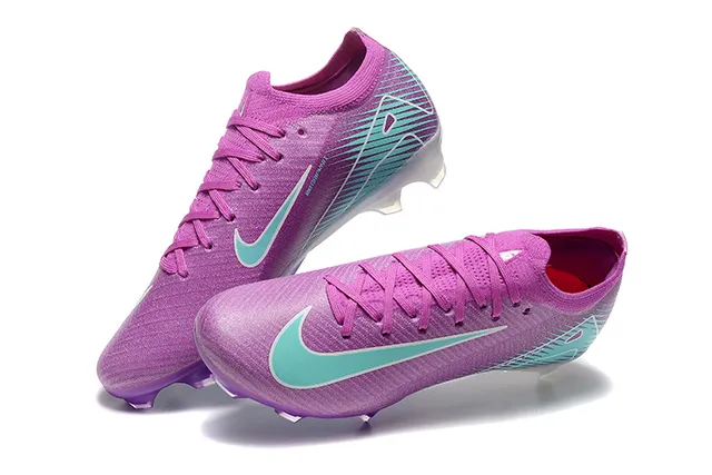 Nike Mercurial Vapor বেগুনি এবং টিল Firm-Ground ফুটবল জুতা 3
