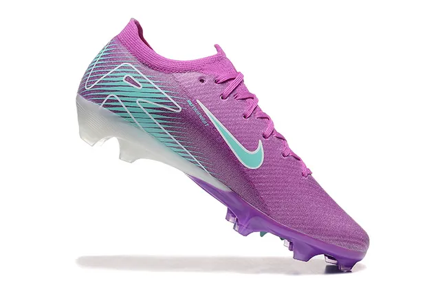 Nike Mercurial Vapor বেগুনি এবং টিল Firm-Ground ফুটবল জুতা 4