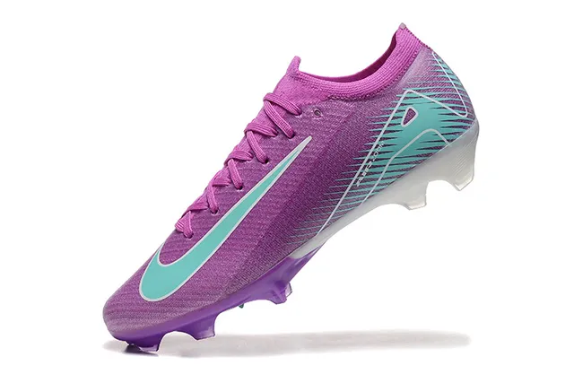 Nike Mercurial Vapor বেগুনি এবং টিল Firm-Ground ফুটবল জুতা 5