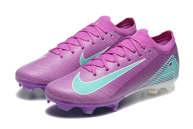 Nike Mercurial Vapor বেগুনি এবং টিল Firm-Ground ফুটবল জুতা 8