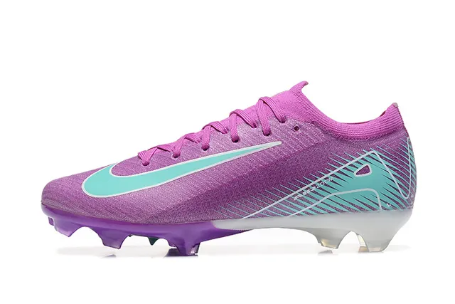 Nike Mercurial Vapor বেগুনি এবং টিল Firm-Ground ফুটবল জুতা 10